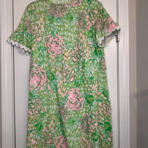 NWOT Lilly Pulitzer Green Fauna Green Feeling Good XL - Picture 4 of 4